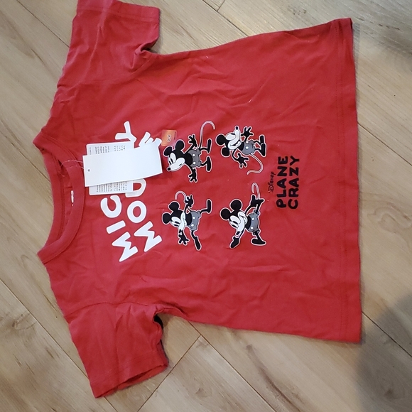 Disney Mickey Mouse Shirt Size 3-4 - Picture 1 of 4